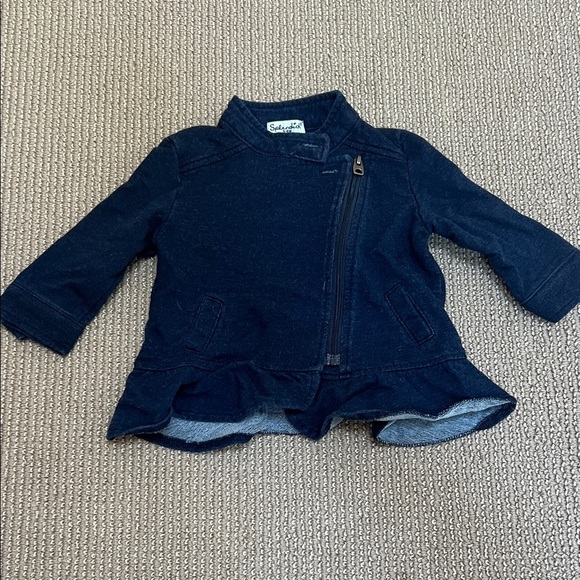 Splendid Kids Navy Jean Jacket - Picture 1 of 9